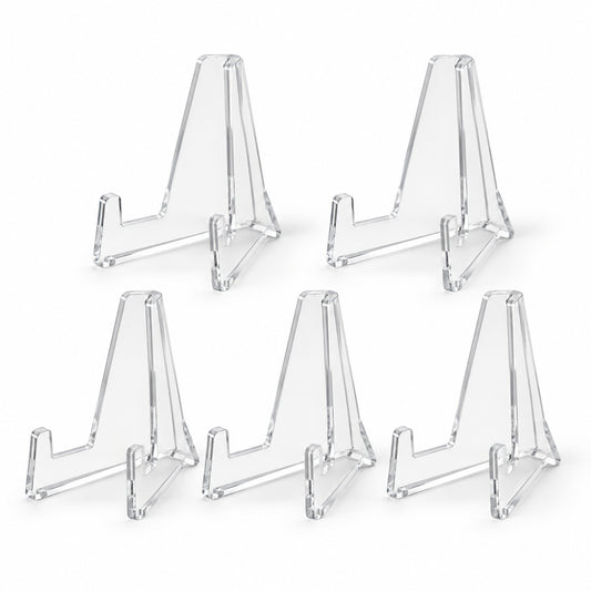 Acrylic Card Display Stand Set 5 Piece