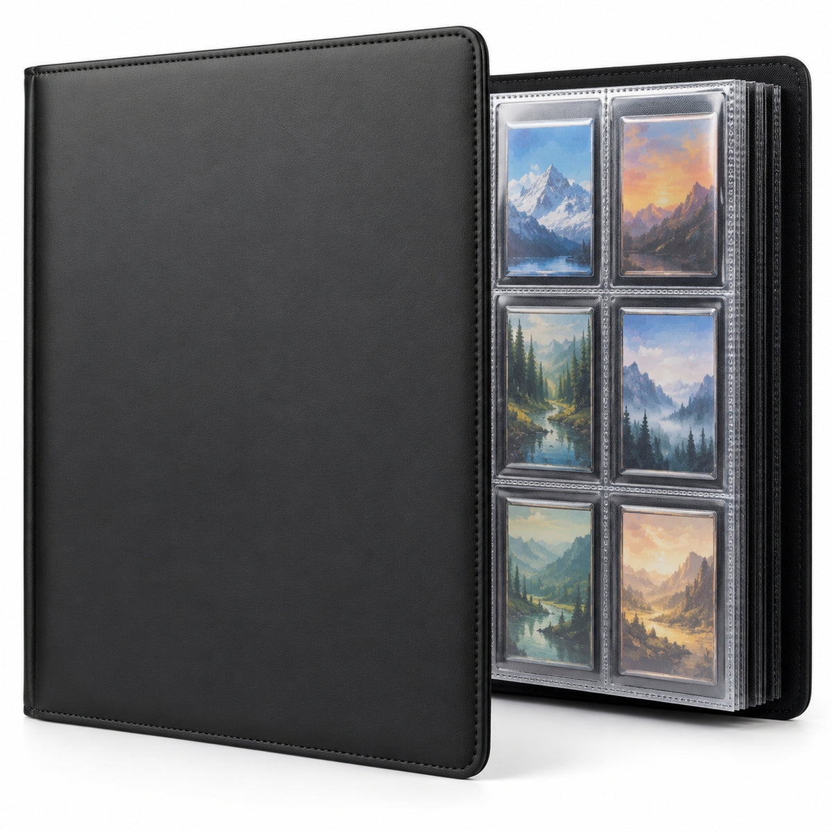 Nine-Pocket Card Binder 360 Capacity